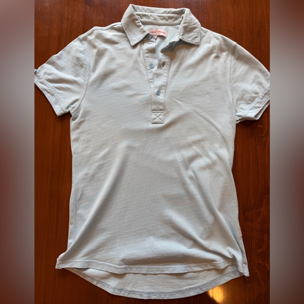 Orlebar Brown Sky Blue Polo Shirt